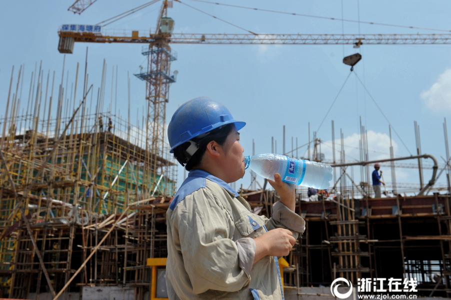 母親節特寫︰直擊金華建築工地上的“女漢子”