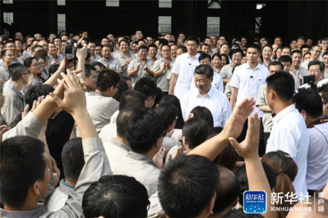 习近平在山西考察企业 强调发扬工匠精神 习近平在山西考察企业 强调发扬工匠精神
