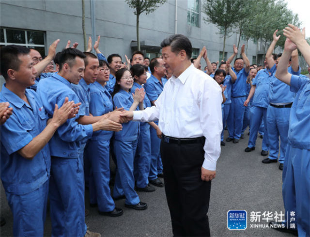 习近平在山西考察企业 强调发扬工匠精神 习近平在山西考察企业 强调发扬工匠精神