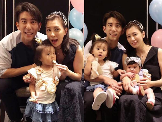 贾静雯修杰楷家庭聚会 咘咘活泼bo妞哭鼻子