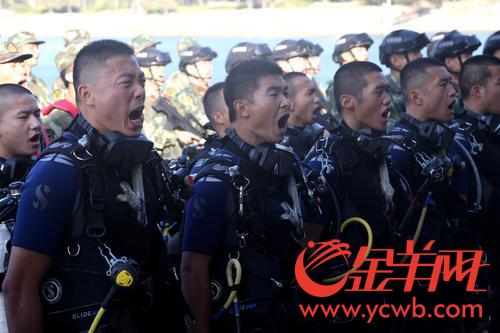 沙场秋点兵!深港警方海上霸气联合演练 沙场秋点兵!深港警方海上霸气联合演练