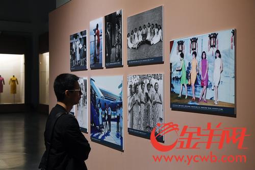 一场“香港长衫”秀在粤开演 205件套藏品述说百年故事 一场“香港长衫”秀在粤开演 205件套藏品述说百年故事