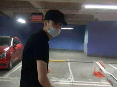 宋喆现身北京东四环住所 被问王宝强大喊报警