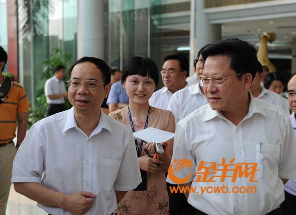 张广宁视察羊城创意产业园