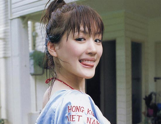 日本 女星绫濑遥 皮肤超好