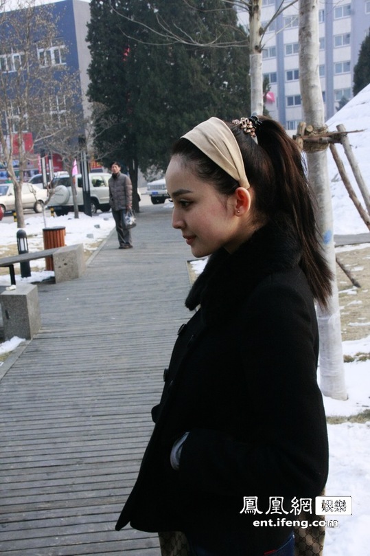 考生古力娜扎,19岁,身高1米72图片