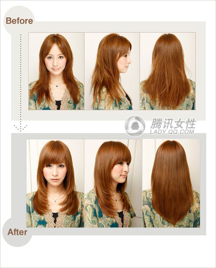 巧克力色发型质感华丽升级