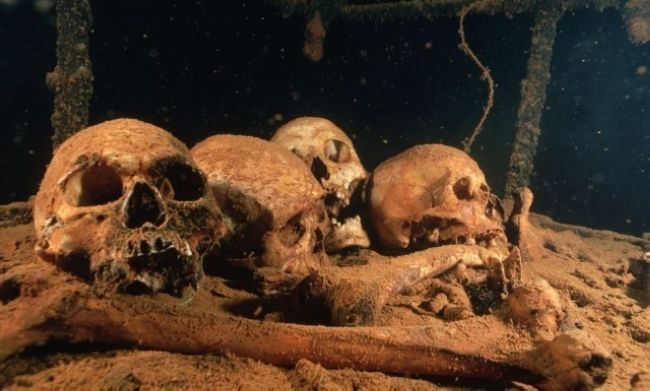 探秘二战的日本舰队墓地