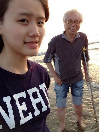 57歲李坤城和好友女兒17歲林靖恩