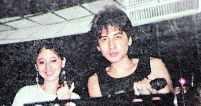 齐秦和前妻方美芳.(资料图)